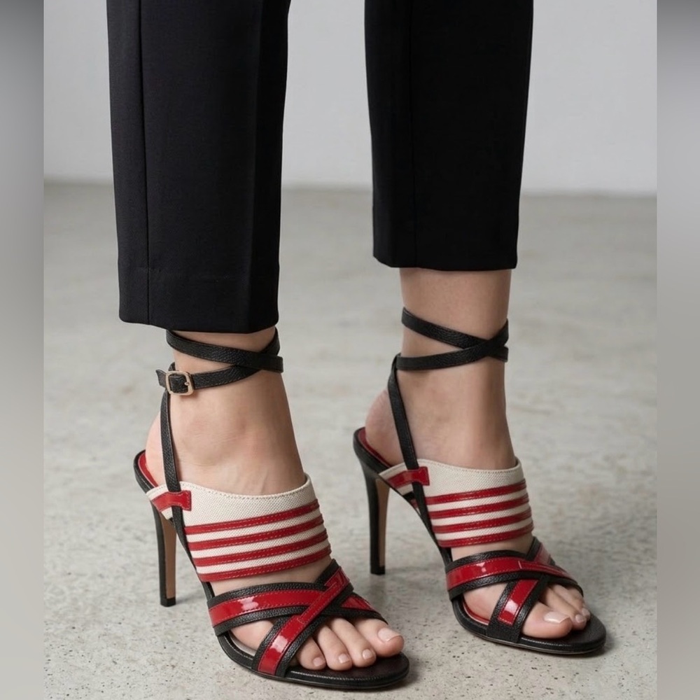 Jason Wu Multi Strap Heels Size 6 NWOT